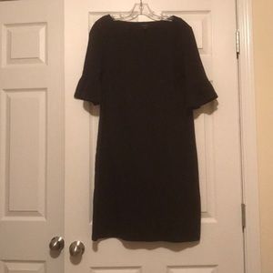 Talbots black cotton dress